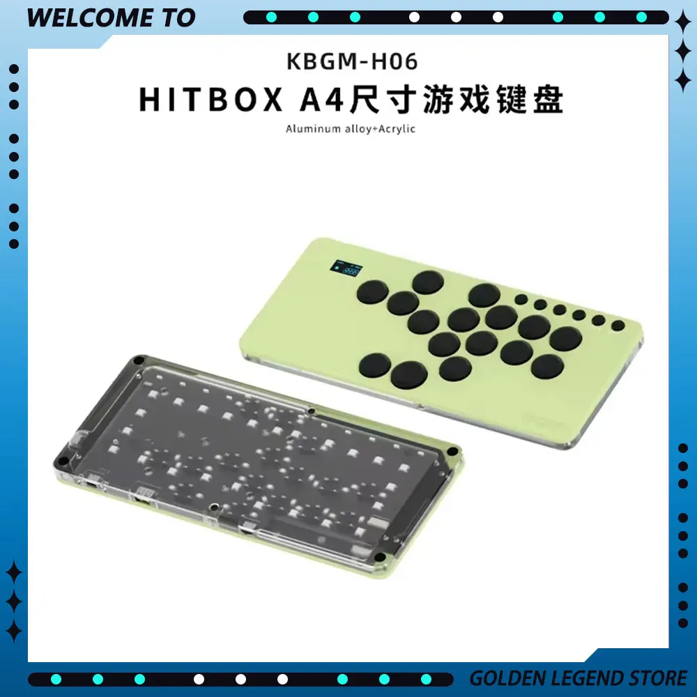 DOIO KBGM-H06 Pro игровая клавиатура портативная с поддержкой PS5 PS4 переключатель Steam