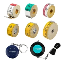 150cm60in germany quality soft tape measure tailors tape with snap fasteners body measuring ruler needlework sewing tool