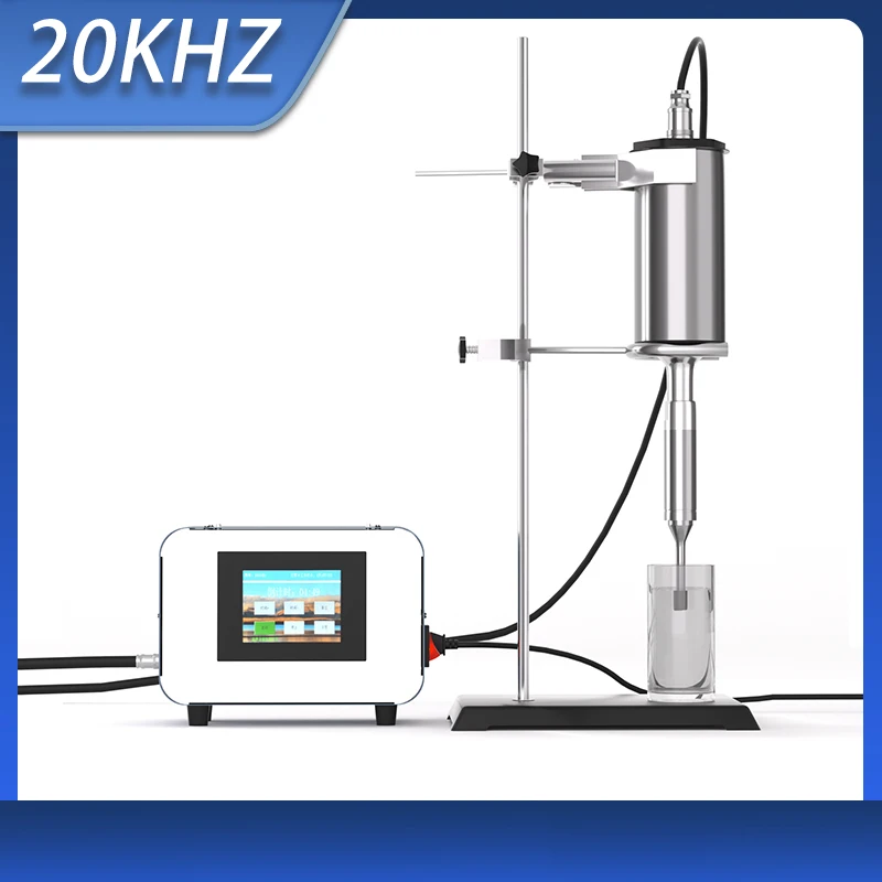 

20 кГц 1000 Вт ультразвуковой гомогенизатор пульверизатор ячеек органический материал экстракция лекарств масло вода смесь эмульгатор наноматериалы