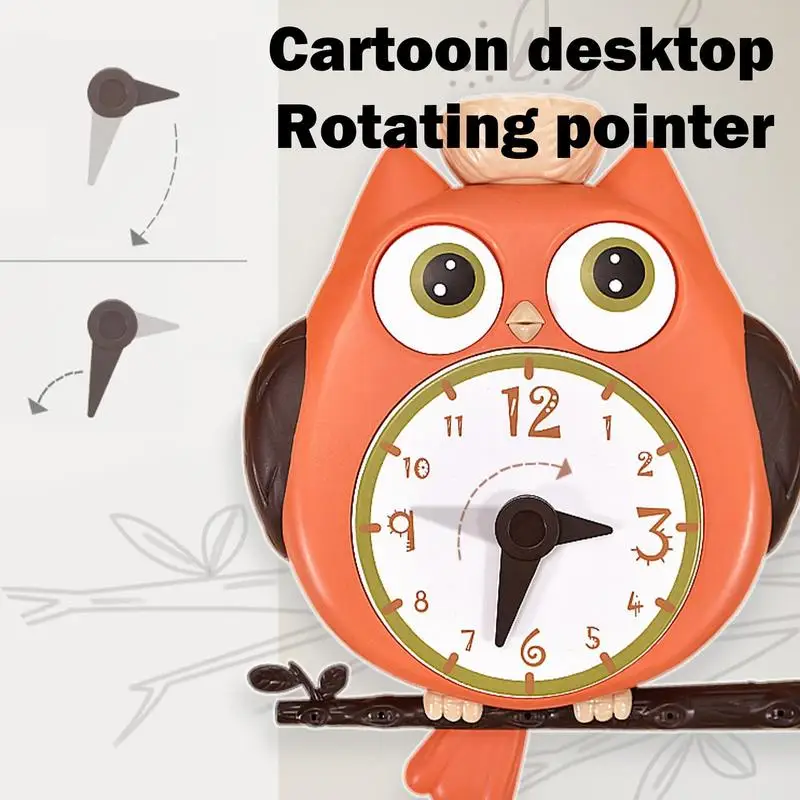 

Shower Owl Clock Toy Bath Toy Water Play Early Educational Fun Cognitive Toy Suction Cup Birthday Gifts For Kids Children