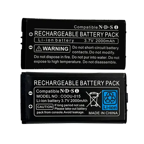 TWL-003 TWL 003 Перезаряжаемая батарея 3,7 В 2000 мАч TWL003 Литиевая батарея для игровой консоли Nintendo Ndsi Встроенные батареи