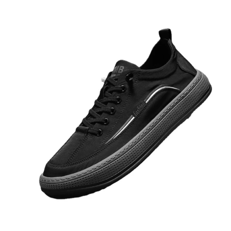 Мужские классические туфли из текстиля весна и осень низкие Дышащие модные