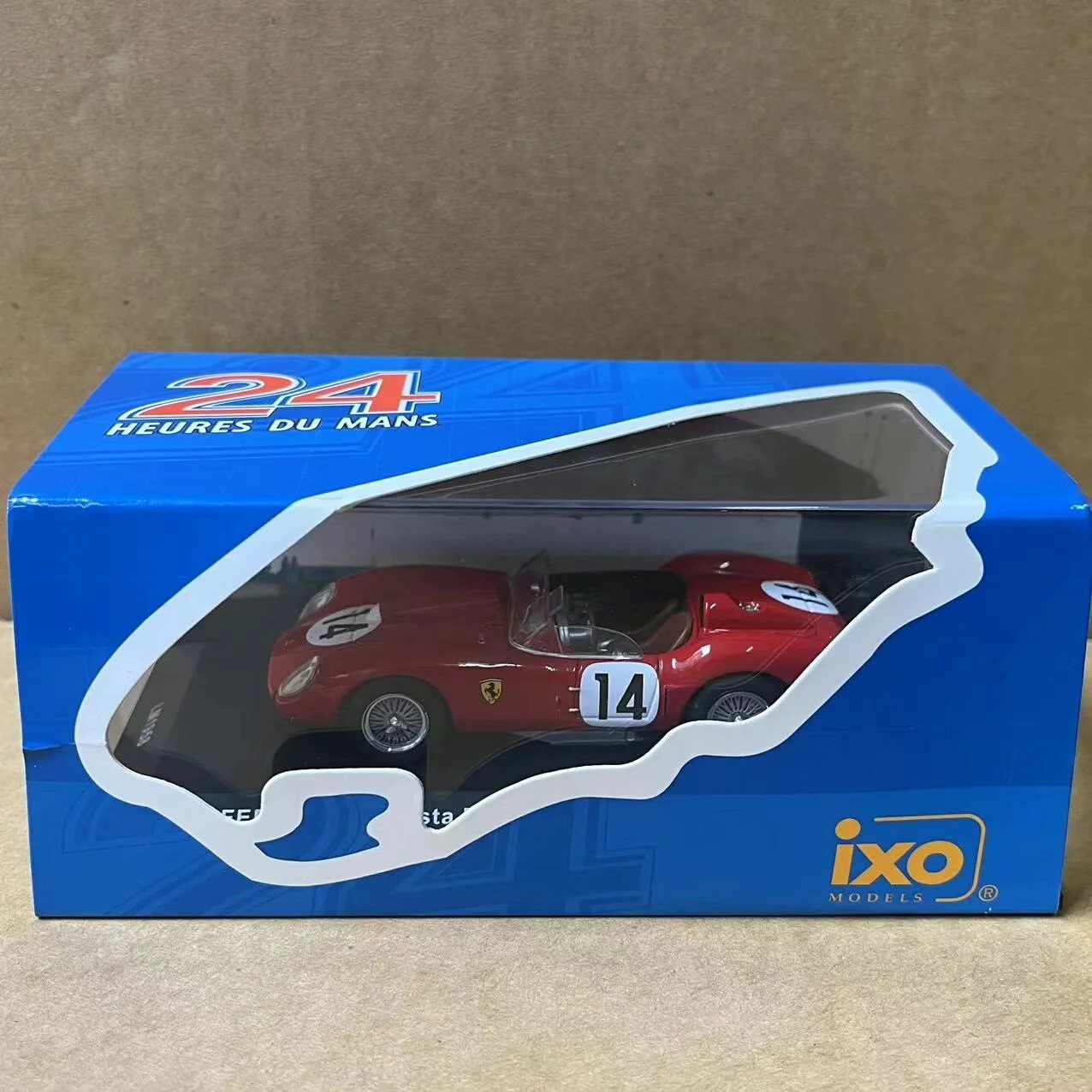 Фото Модель IXO 1/43 масштаба 250 TEST ROSSA #   14 1958 Гоночный автомобиль 1Z из сплава, модель №1