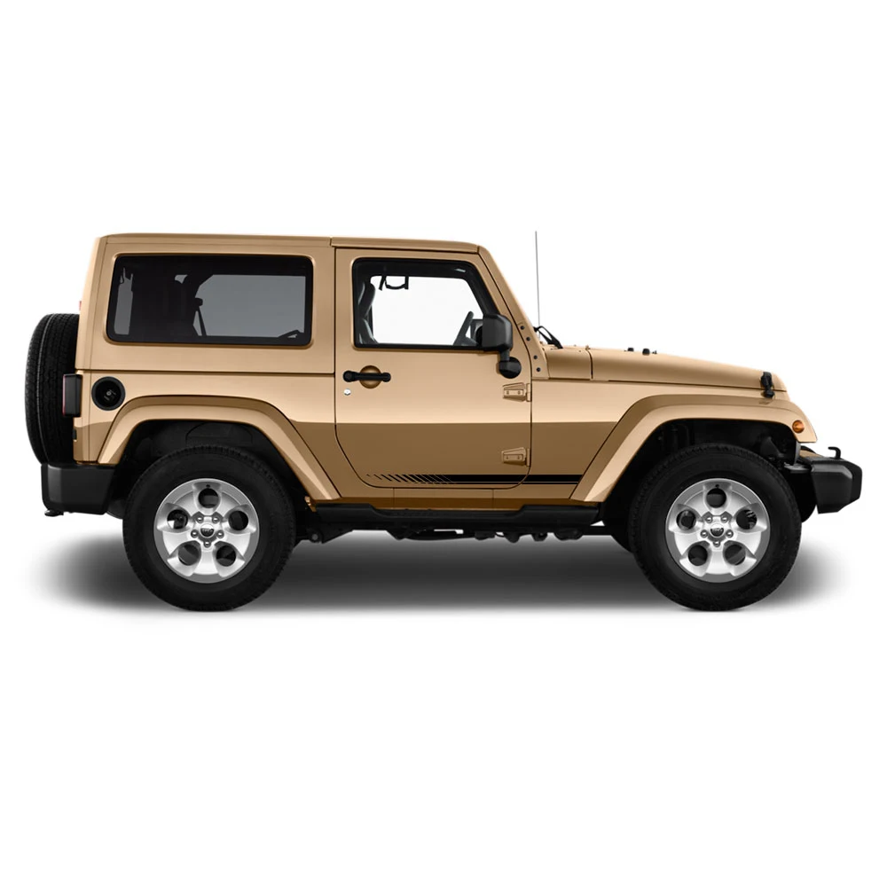 2PCS Car Side Sticker For JEEP Cherokee Commander Compass Liberty Patriot Renegade Rubicon Trail Hawk Wrangler Auto Accessories - купить по