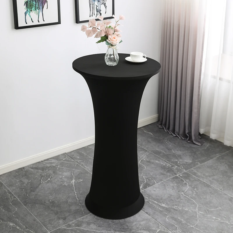 For Wedding Event Party Hotel Decoration Dry Bar Cover Spandex Tablecloth