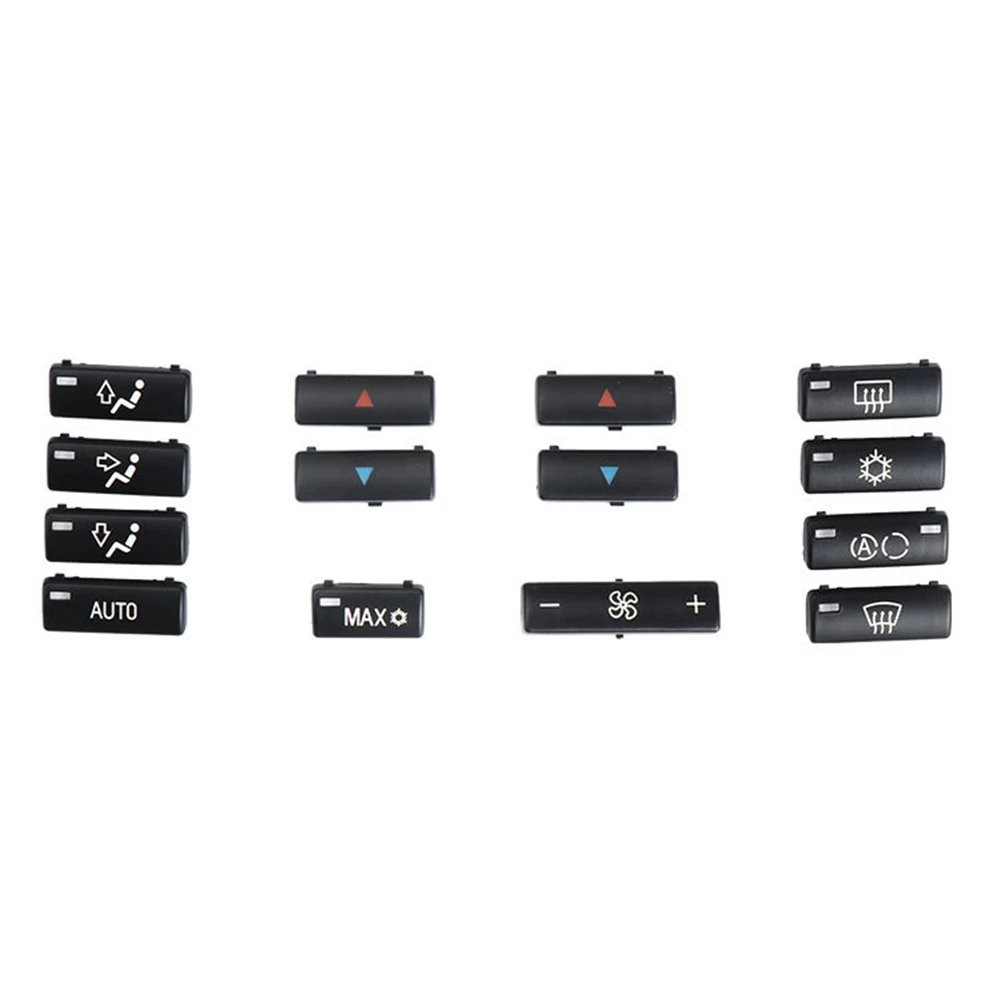 

14 шт., накладки на кнопки кондиционера для BMW X5 E53 1999-2006 E39 1996-2002 64116915812
