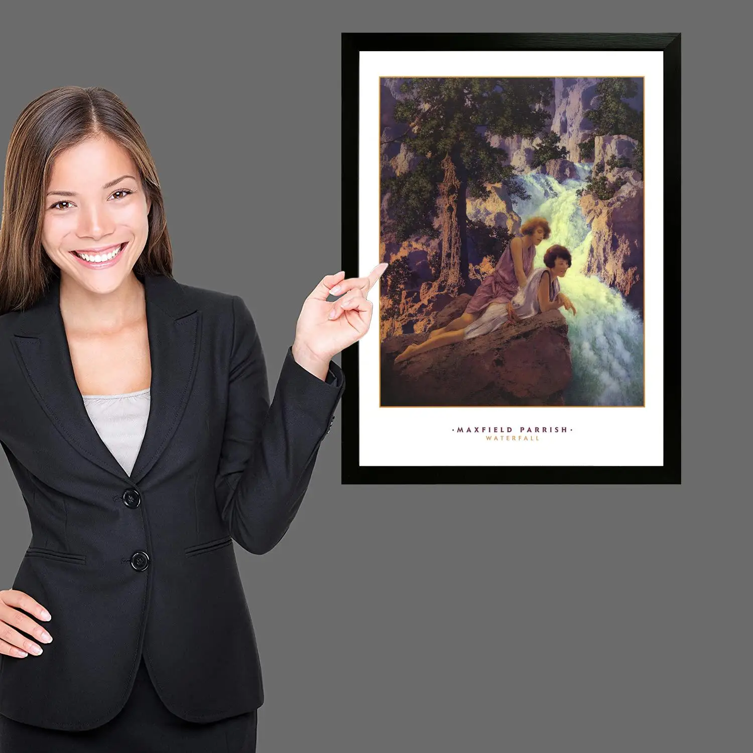 maxfield Parrish Canvas Art Плакат и настенное искусство картина с принтом современный