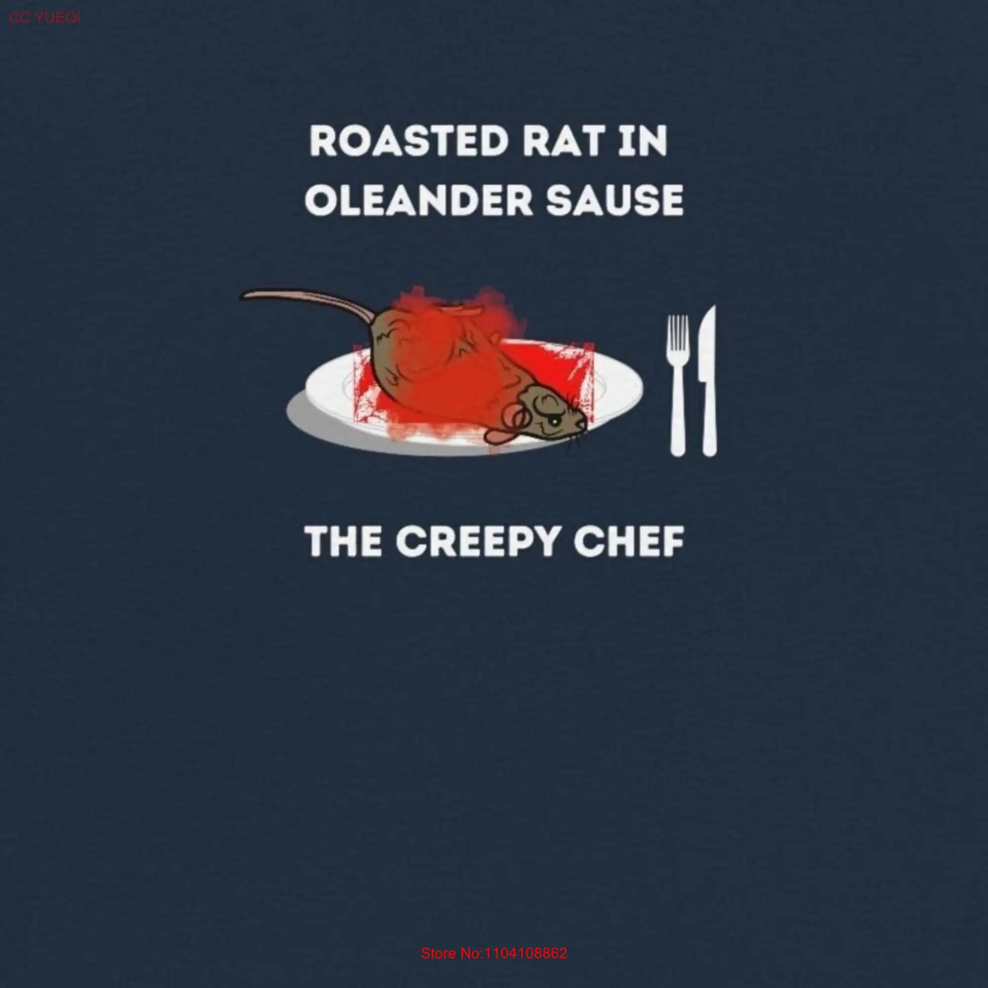 Ужасная футболка шеф-повара с длинным или коротким рукавом для мужчин и женщин