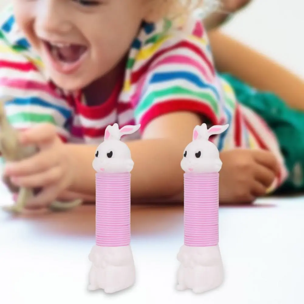 

Симпатичный материал, безопасная труба «сделай сам», стрейч-труба, зайчик, игрушка, пасхальный подарок, телескопическая трубка, игрушка для декомпрессии