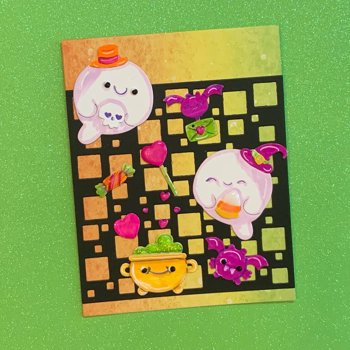 

Set Of Cute Valentines Day Ghosts Paper Cut Metal Craft Dies Card Making Stencils Diy Scrapbooking New Embossing Dies 2021