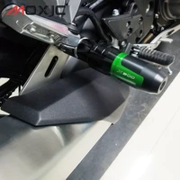 motorcycle frame crash pad exhaust sliders crash protector for kawasaki z900 2019 2022