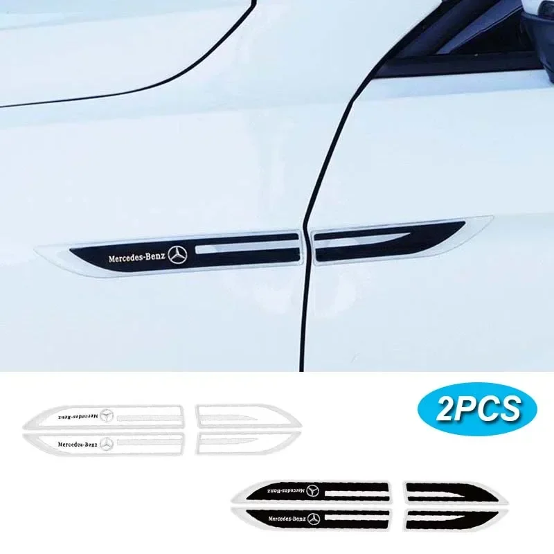 Эпоксидная наклейка на автомобиль боковая для внешнего декора Mercedes Benz W210 W203 W204 W205