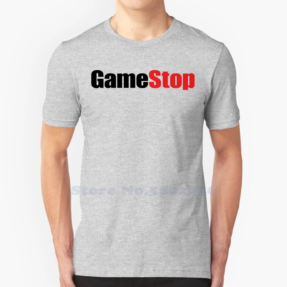 

Gamestop Brand Logo 2023 Streetwear T Shirt Top Quality Graphic Tees