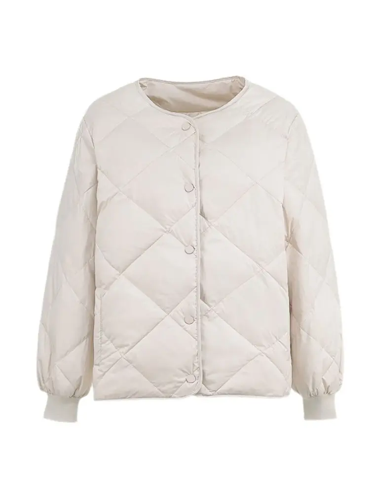 New Women Casual Style Down Jacket White Duck Down Jackets Spring Autumn Coats And Parkas Female Outwear
