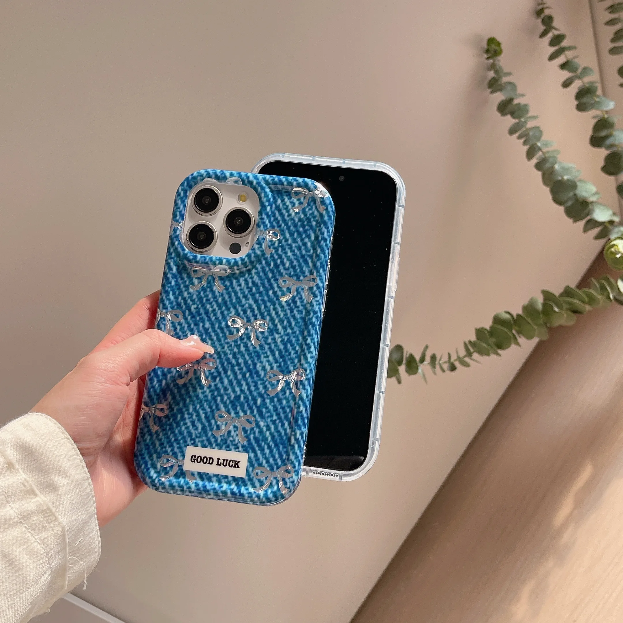 Модный синий джинсовый чехол для телефона IPhone 15 15pro 15promax 14 14pro 14promax 13 13pro 13promax 12 12pro