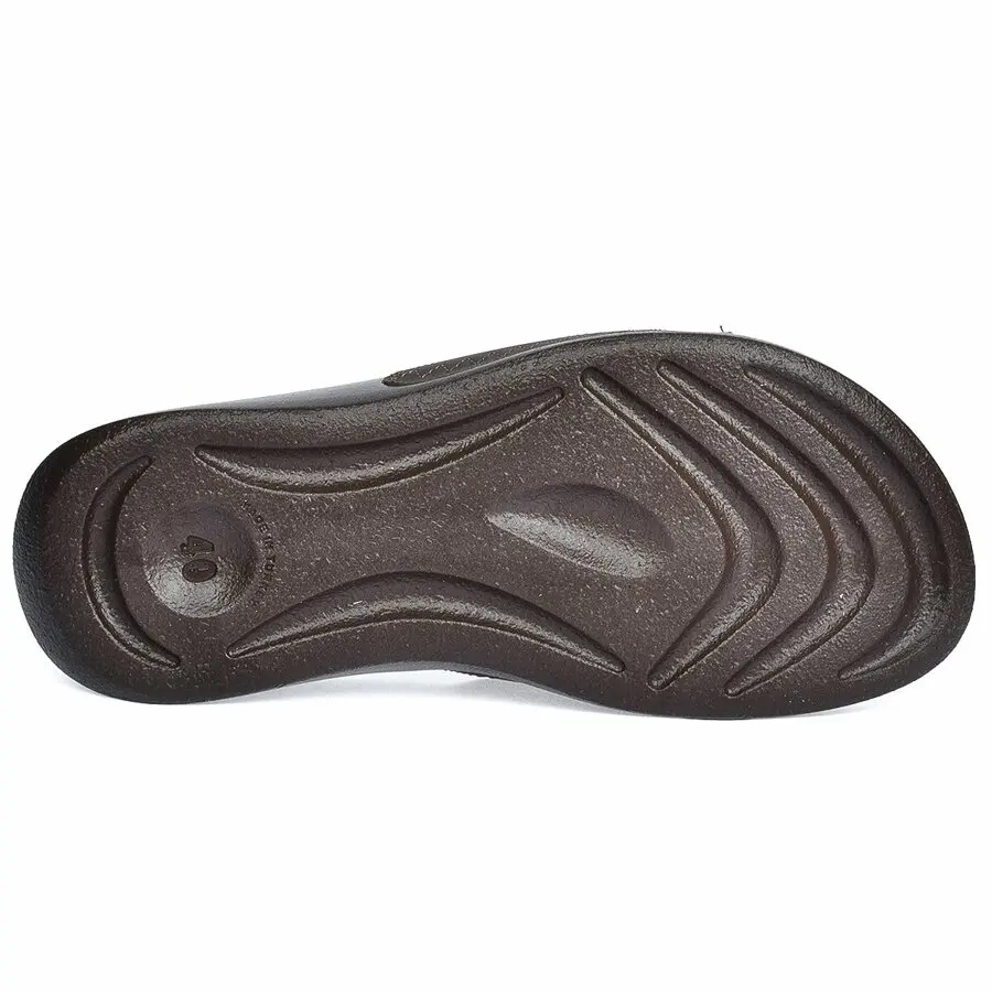

Slippers Ceyo Casual Daily Anatomic Mens Shoes Brown