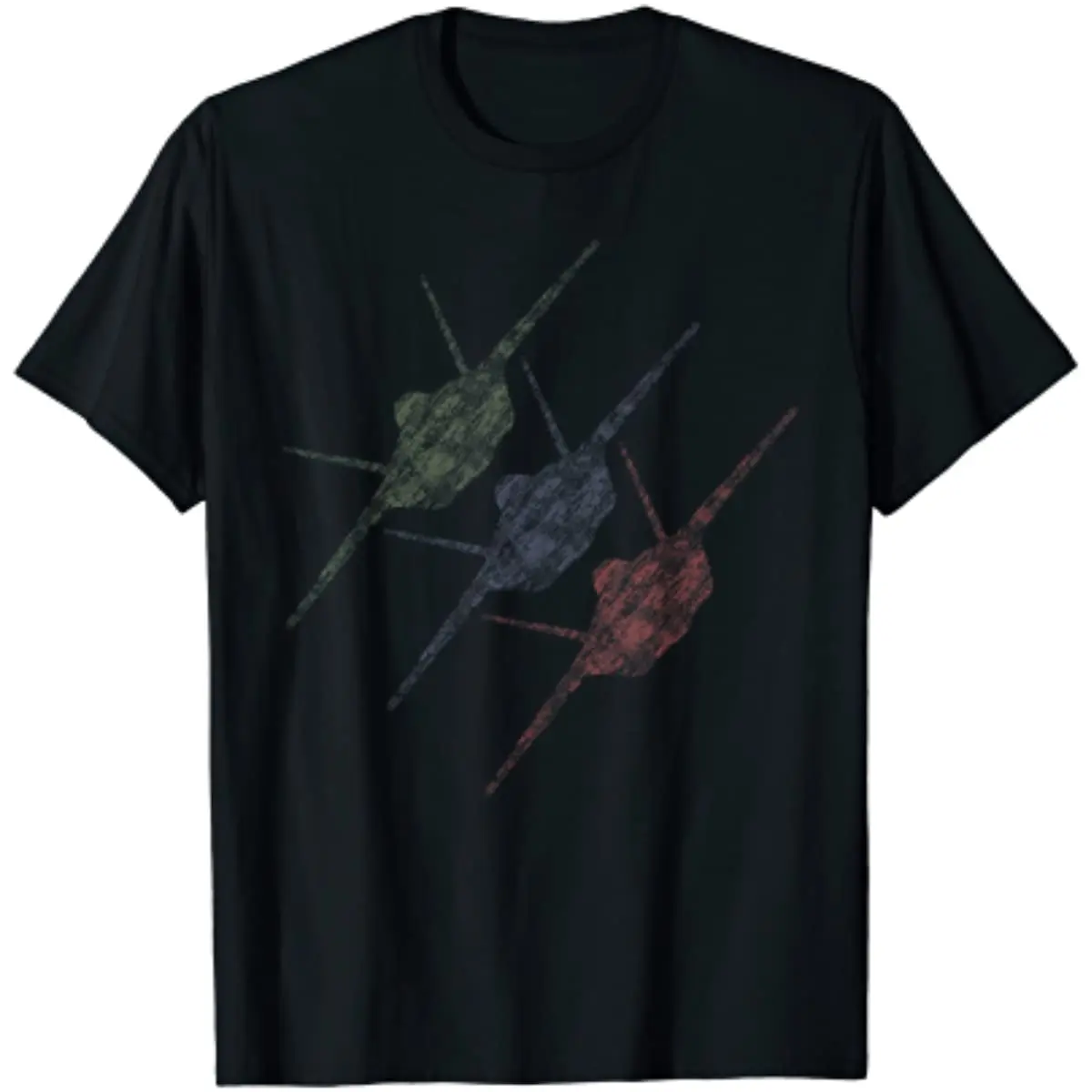 F35 Lightning Retro Air Force Fighter Jet Combat Aircraft Men T-Shirt Short Sleeve Casual Boys T-Shirts