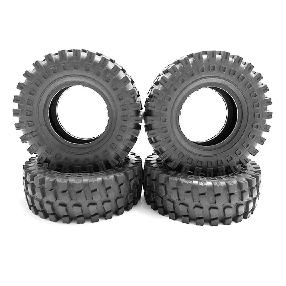 

60Mm 368G 1.3Inch Beadlock Wheel Tire with Brass Ring for 1/24 RC Crawler Car Axial SCX24 FMS FCX24 Enduro24 Upgrades,2