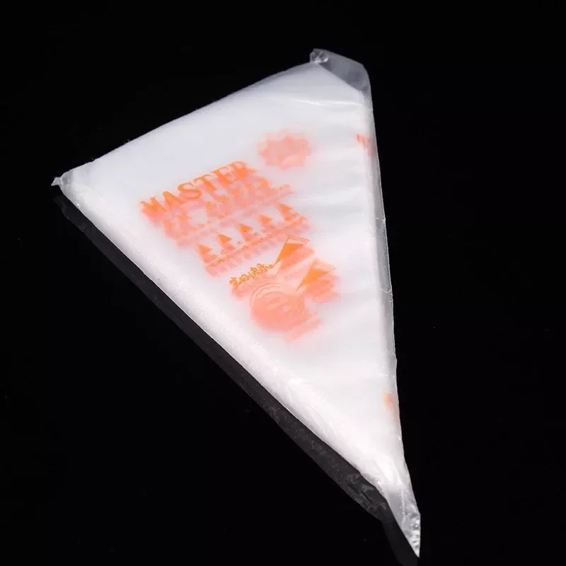 

NEW IN 50Pcs Disposable Pastry Bags Icing Piping Fondant Cake Cream Bag Cupcake Decorating Tips Cake Nozzles Pastry Bags For Bak