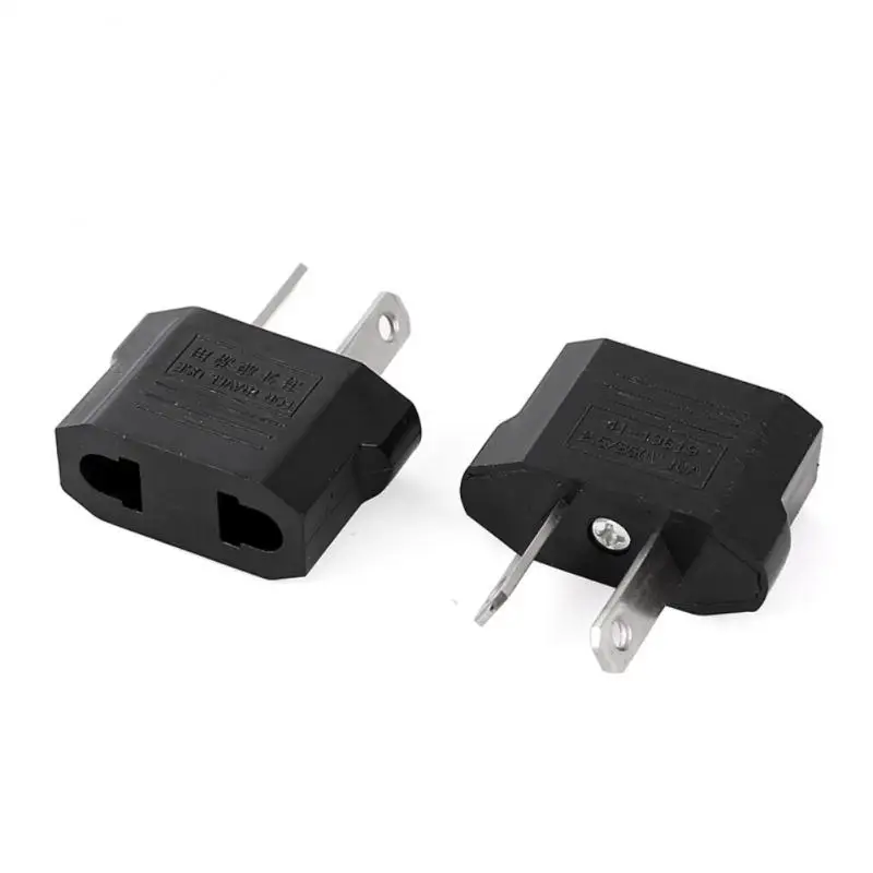 

RYRA EU Plug Adapter Socket US To EU Plug Power Adaptor Converter Travel Adapter Sockets Charger Outlet