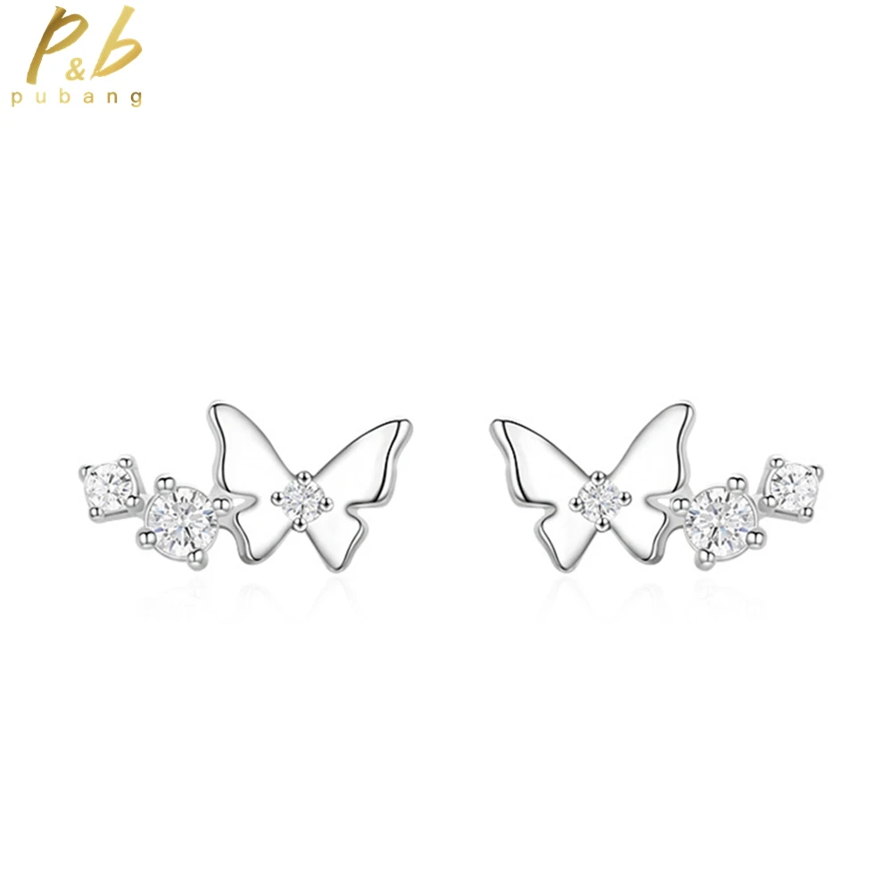 

Женские серьги-гвоздики из серебра 925 пробы с бриллиантами