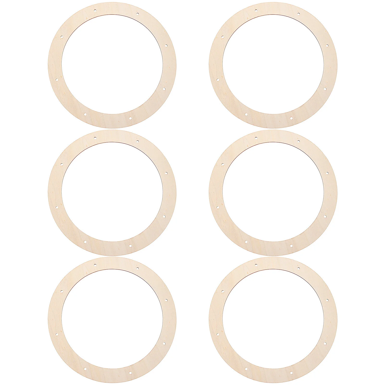 

Wreath Frame Circle Backdrop Stand Round Loop Wood Frames Support DIY Made Christmas