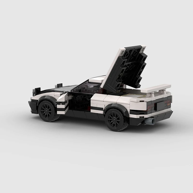 Стартер City Speed Champions Starter Rc Car D Block Set Moc Ae86 Racing Sprinter Реалистичный Подарок Обучающие