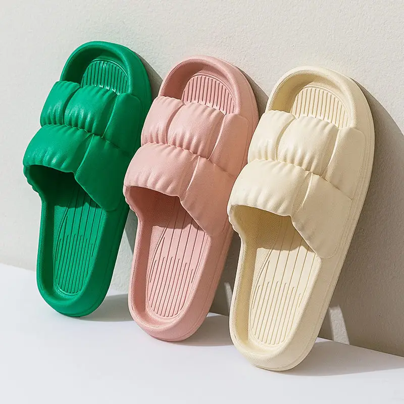 

Sandals Women Summer 2022 Slippers Women Home Flip Flops Men Bathroom Non-slip Couples Fashion Indoor Soft EVA Flat Shoes