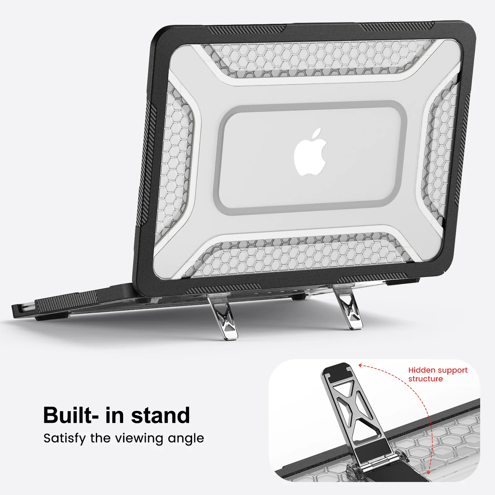 Фото Прочный чехол для ноутбука MacBook NEO 13 дюймов (A3404) 2026 Neo, чехол-рюкзак для ноутбука, противоударный защитный чехол для компьютера №2