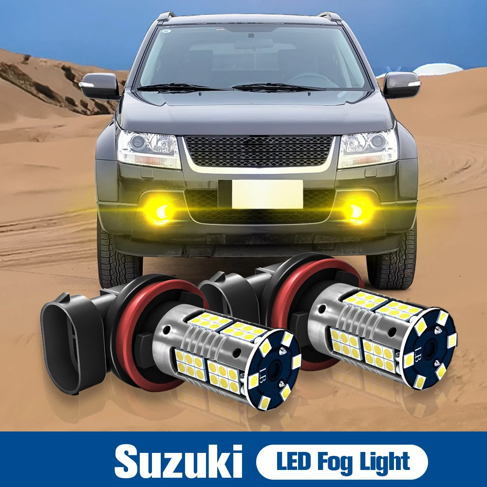 

2pcs LED Fog Light Lamp Blub H8 H11 H16 Canbus For Suzuki Alto Baleno Celerio Grand Vitara Ignis Jimny Kizashi Swift SX4