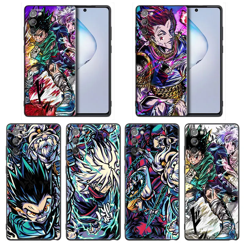 

Hunter x Hunter Japan Anime Samsung Galaxy A91 A73 A72 A71 A53 A52 A7 M62 M22 M30s M31s M33 M52 F23 F41 F42 5G Black Phone Case