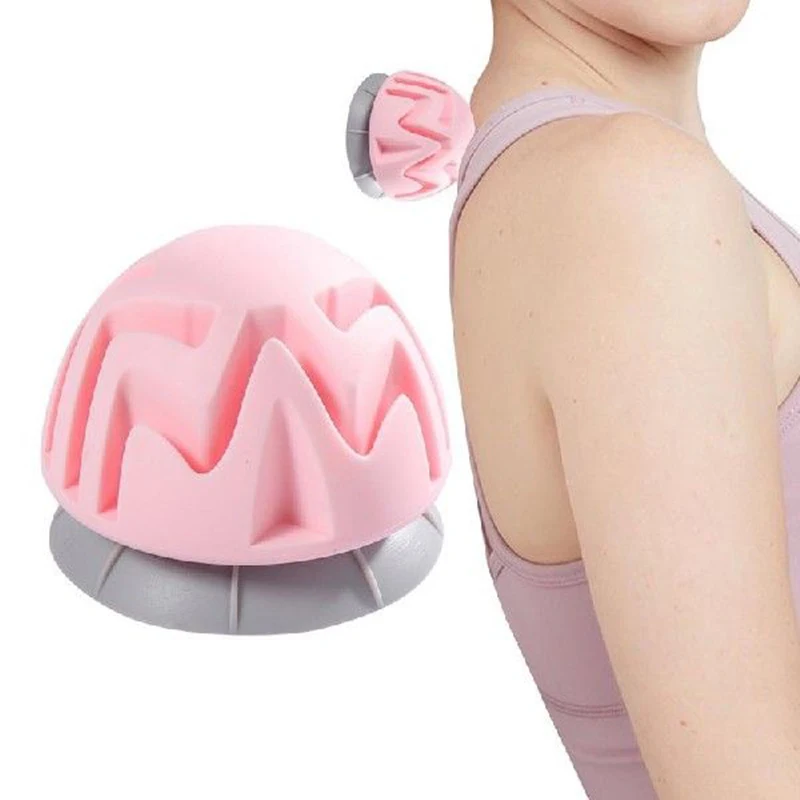 

New Suction Cup Fascia Ball Massage Ball Adsorption Silicone Ball Sole Back Massage Acupoint Muscle Relaxation Meridian Ball