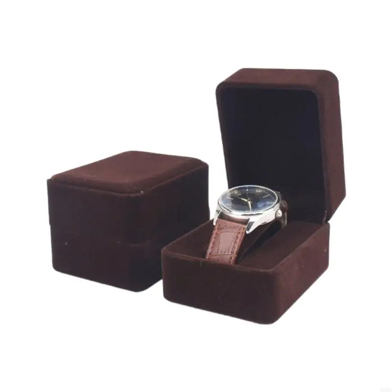 69HC Watch Heress Display Men Gift Box Короткая плюшевая держатель часов