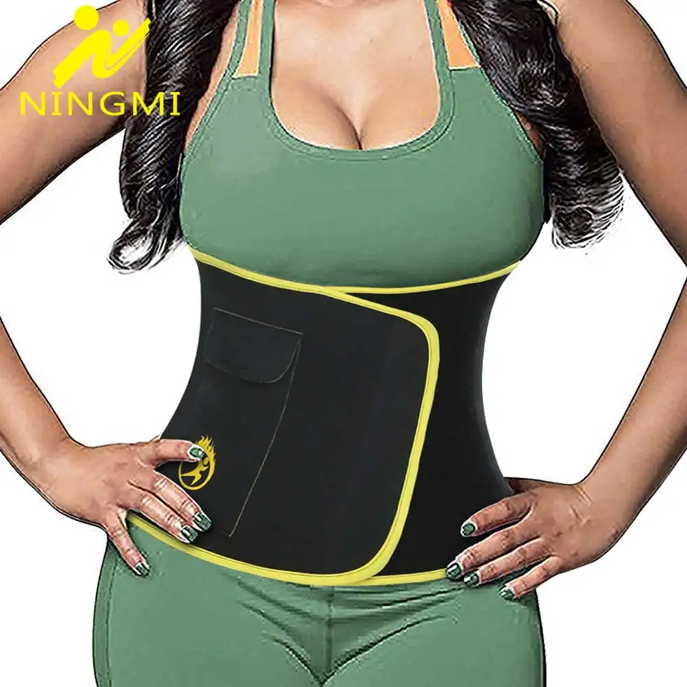 

NINGMI Woman Waist Trainer Corset Tummy Slimming Weight Loss Shapewear Belly Shapers Modeling Belt Body Shaper Corset Fat Burner