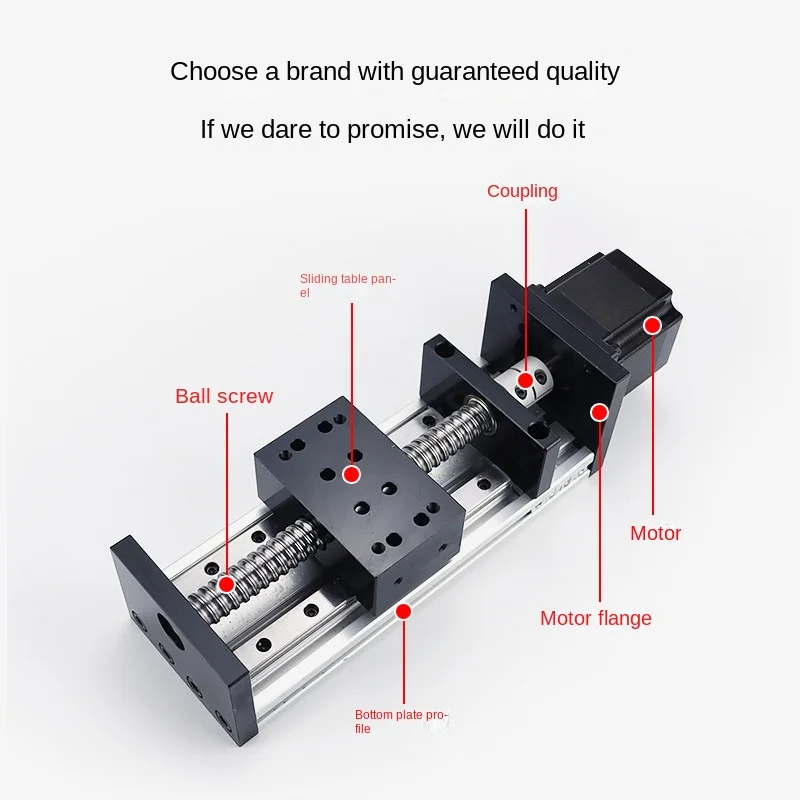 Линейный модульный манипулятор прямой плотности одноосный робот Kk40/50/86