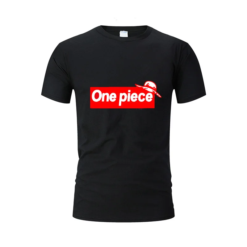 

Summer Men's Fashion Funny One Piece T Shirt 100% Cotton Casual Print Short Sleeve Men's Street Wear Breathable Hip Hop T-Shirt