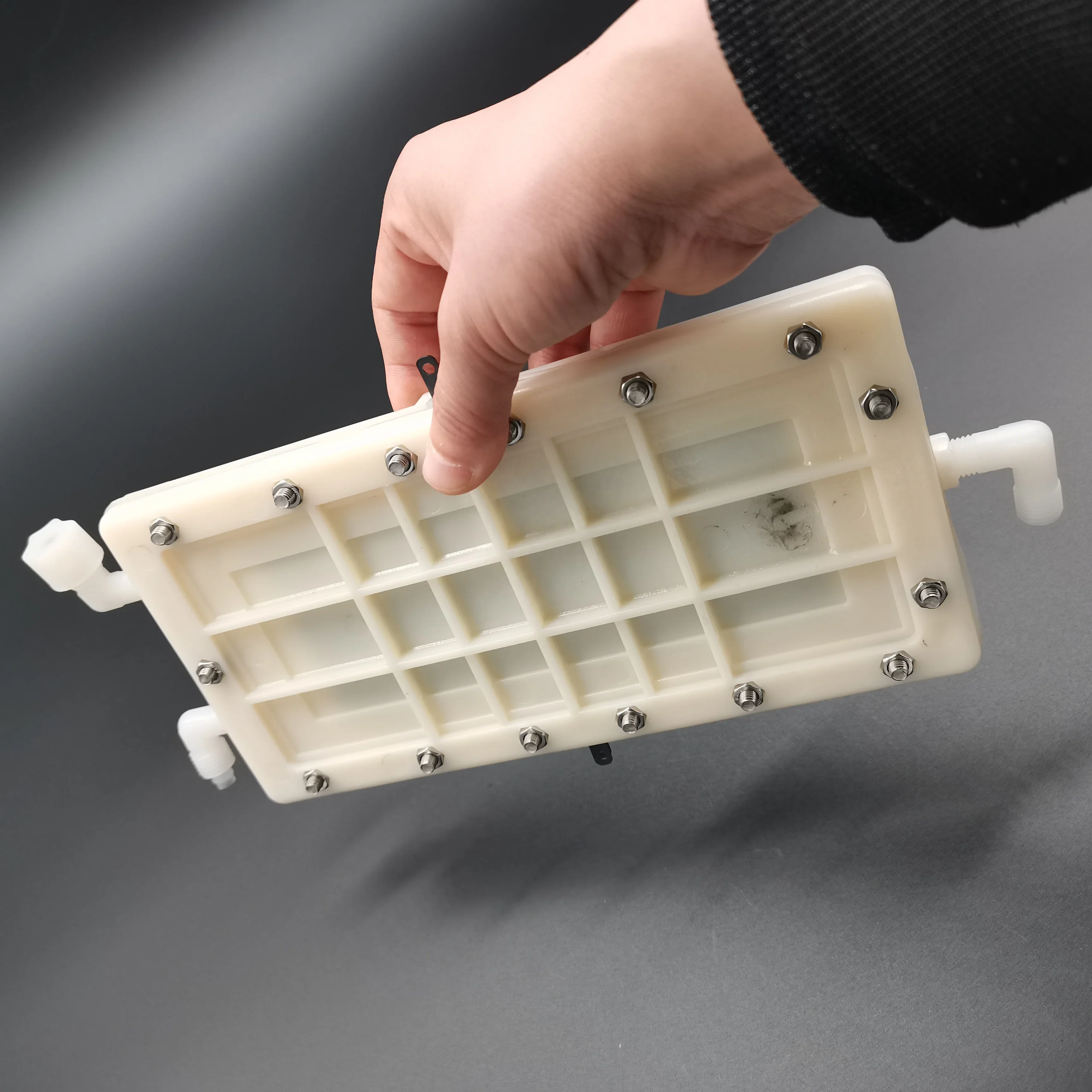 Титановый с платиновым покрытием анод небольшой Электролизный элемент для