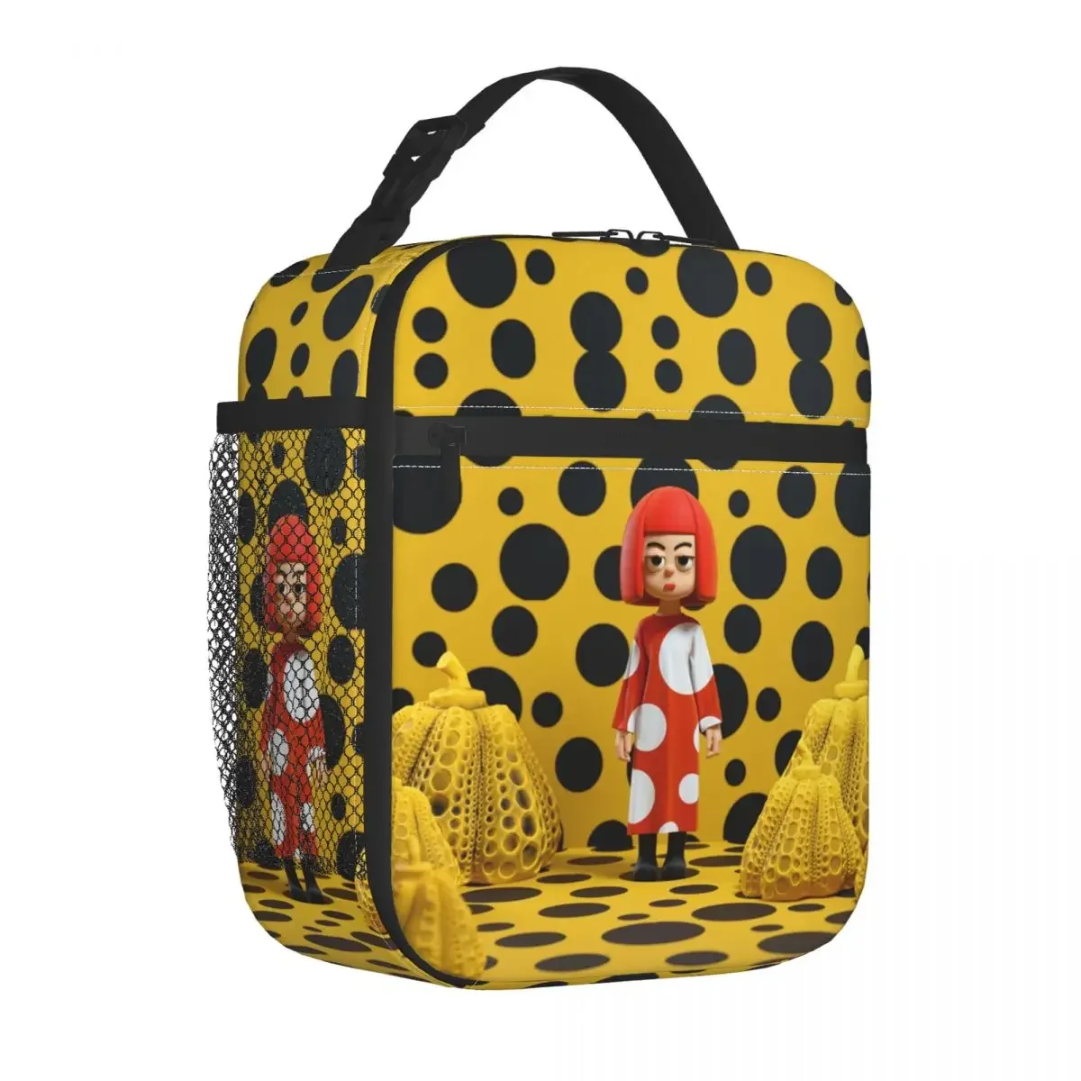 Yayoi Kusama изолированные сумки для обеда герметичные художественные абстрактные