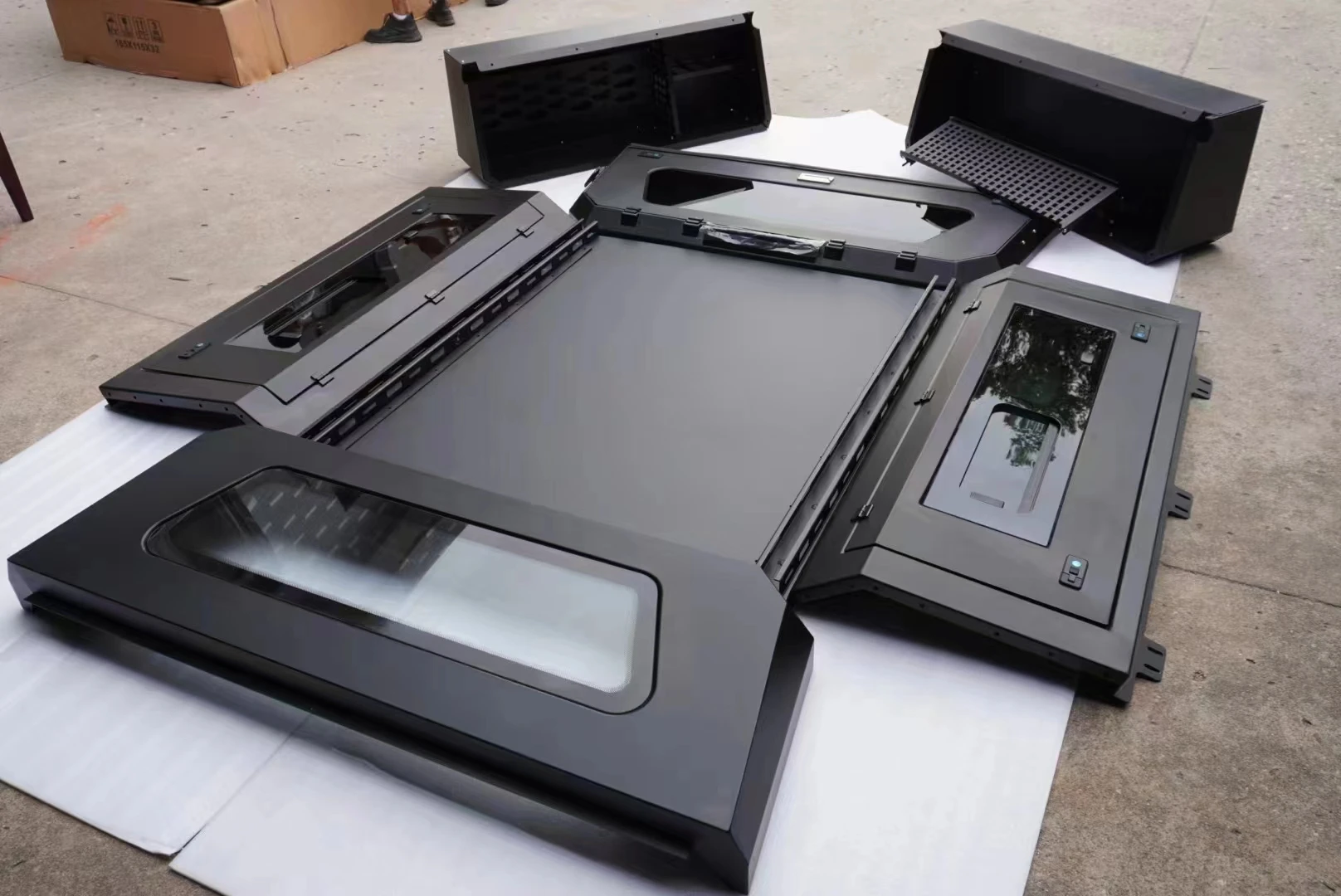 Ford F150 Ranger Raptor 4x4 Offroad Водонепроницаемый стальной пикап Топпер Кемпер Боковые