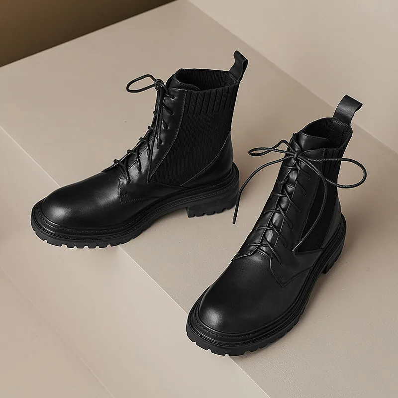 FEDONAS/Популярные Модные женские ботильоны Рабочая Повседневная Уличная обувь на