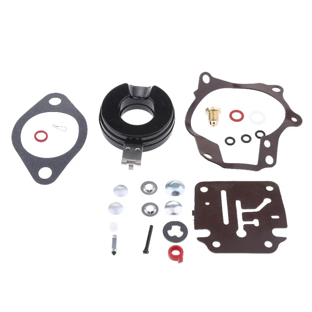 

4x Carburetor Repair Rebuild Kit For Johnson Evinrude 20 30 40 50 HP Motors