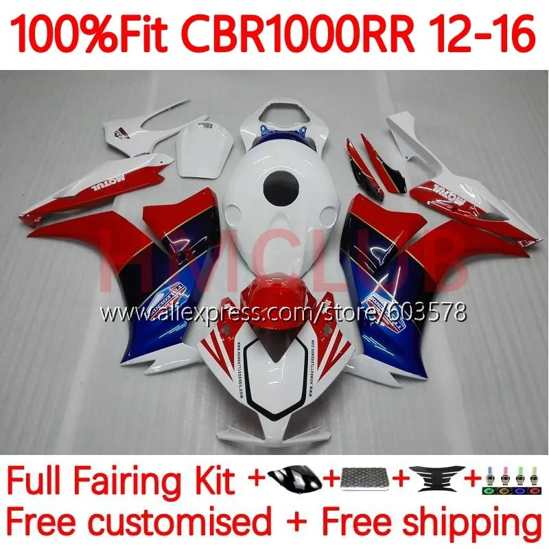 

Injection For HONDA CBR1000 CBR 1000RR 1000 RR white red CBR1000RR 2012 2013 2014 2015 2016 12 13 14 15 16 Fairings 112No.5