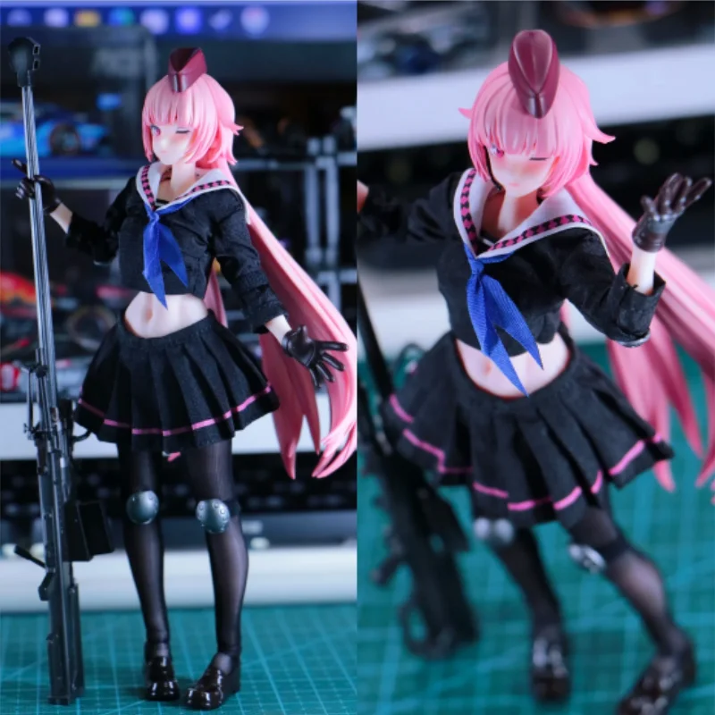 Фото Фигурка HASUKI в наличии PA011 Girls Frontline NTW 20, масштаб 1:12, тканевая, подвижная, коллекционная, аниме, для взрослых коллекционеров №1