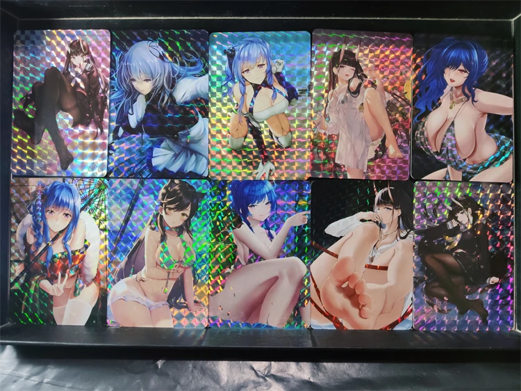 10 шт./набор карты из аниме ажурные Лейн