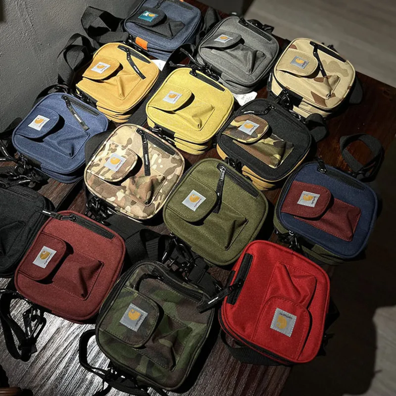 

Fashion Carhartts Bag Shoulder Travel Bag Square Men Women Handbag Kaharts Bag Pouch Bag Hip Hop Messenger Oxford Crossbody Bag