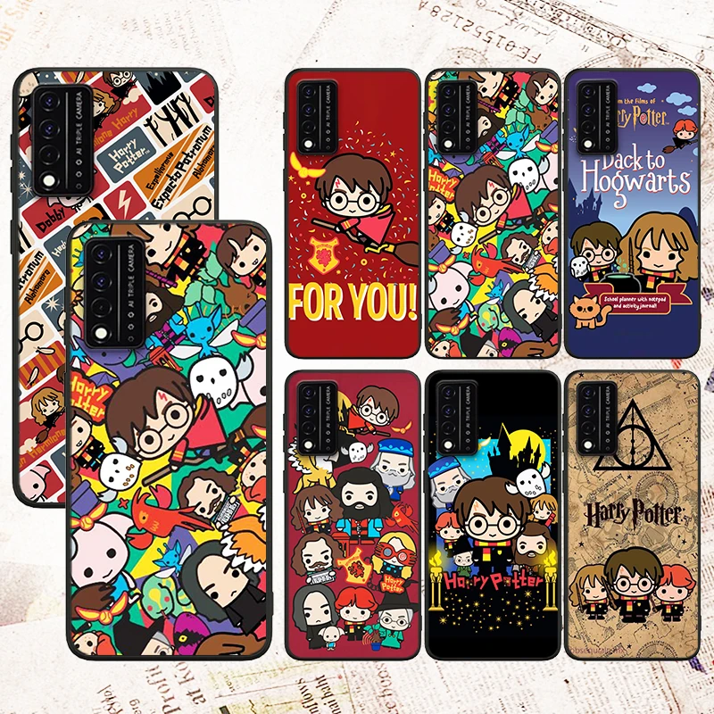 

Art Ring Potters Wand Harries Phone Case For T-Mobile REVVL V+ 5G 4 REVVL V Plus 5G 4+ Black Shockproof Soft Silicone Cover