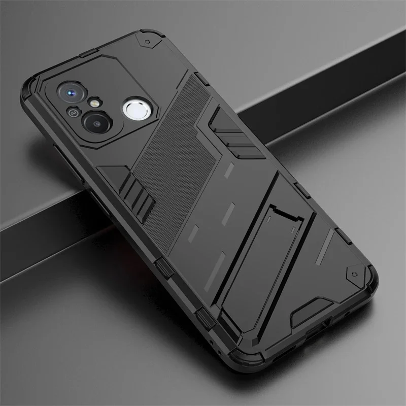 

For Xiaomi Redmi 12C Case Luxury Magnetic Car Stand Holder Armor Phone Case for Redmi 12 C C12 Redmi12C 4G 2023 6.71" Back Cover