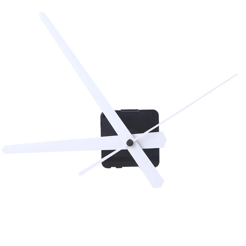 

DIY Quartz Wall Clock Movement Mechanism Hands Long Shaft Battery Operated Repair Parts Silent Kit