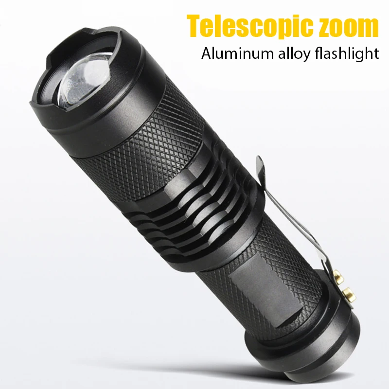 

LED Flashlight Q5 Built In Battery USB Charging COB Zoomable Waterproof Tactical Torch Lamp Bulbs Lantern Lampe Torche Latarka