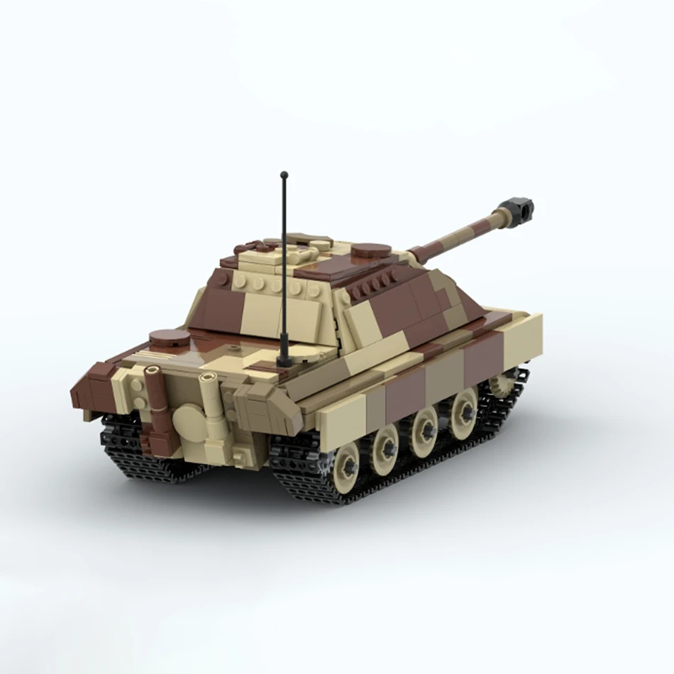 Конструктор Военная серия транспортных средств строительный блок Jagdpanther MOC